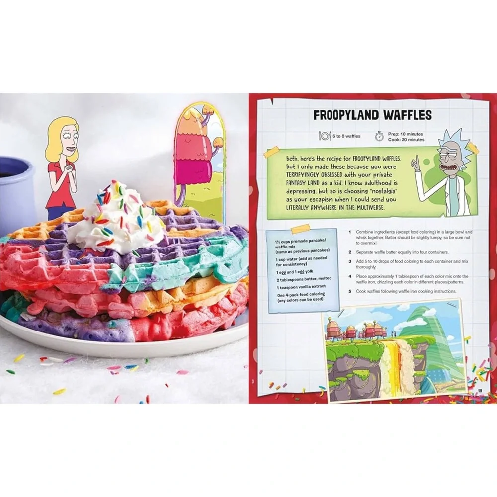 Adult Swim Rick and Morty- The Official Cookbook